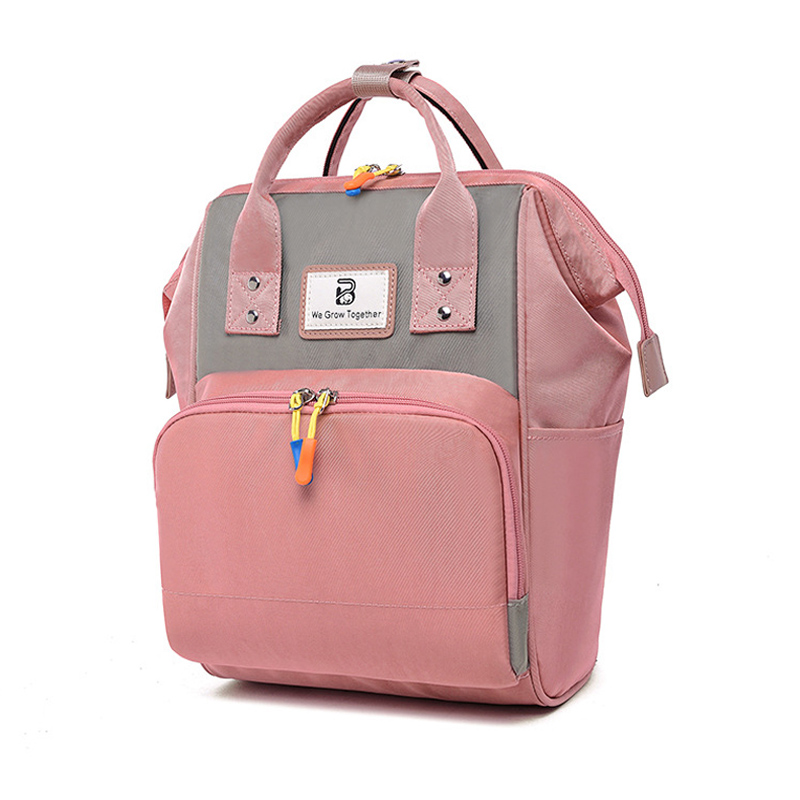 

Diaper bag backpack mommy bag Maternity large nappy Bolsa Maternida Printed baby Travel Backpack Baby Care wetbag, Pink