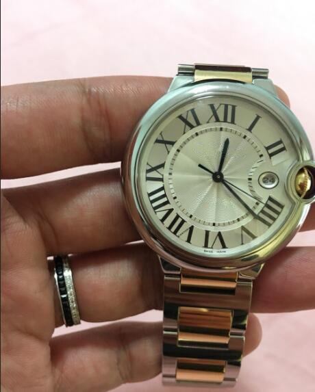 Hot sell new fashion classic man quartz movement watch luxury Stainless steel luxury watch quartz watch male clock Fashion business ca16-2-image-504702843