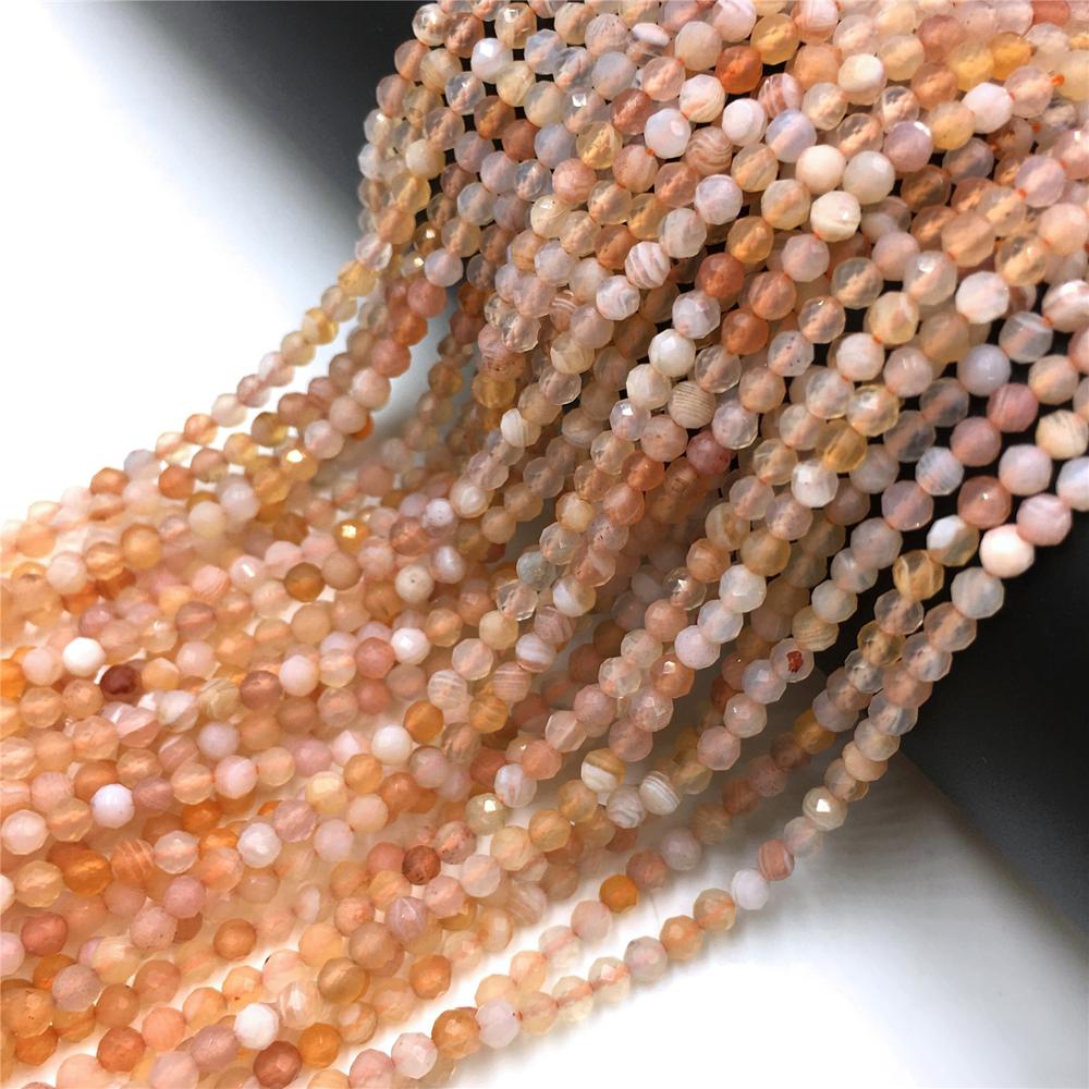 Pulsera Natural Gris gleamy Arco Iris Redonda gemas cuentas 6//8//10//12mm
