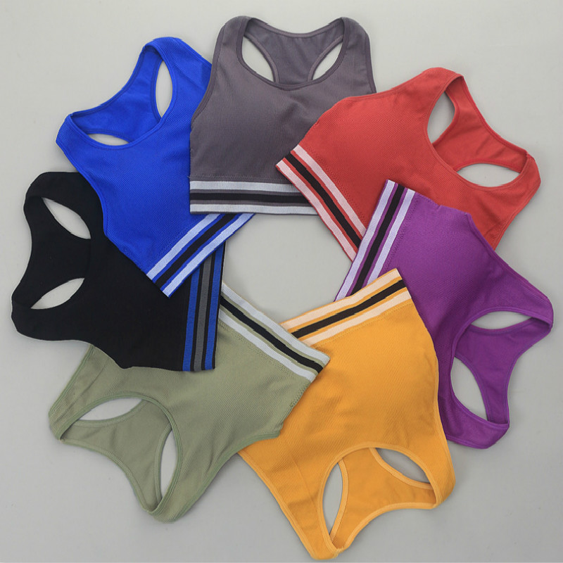 

Sport Bra Top Women Yoga Bra Colour Quick Dry Fashion High Stretch Bras Quick Dry Padded Fitness Yoga Running Gym Seamless Bras, Blue b