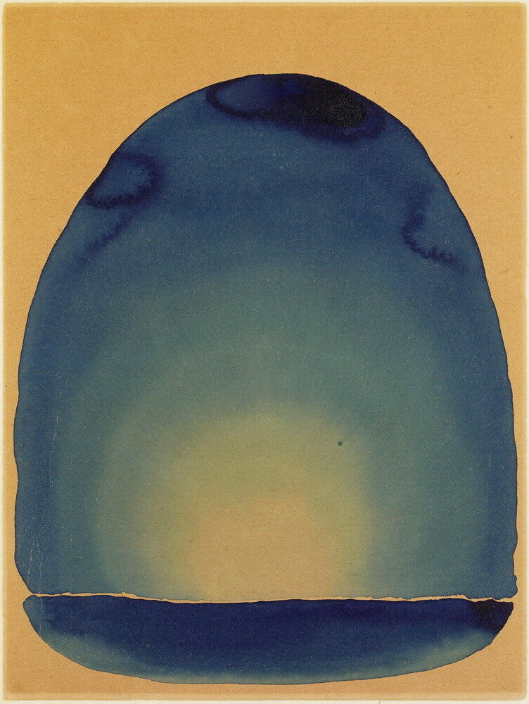 

Georgia O'Keeffe Light Coming on the Plains No. II Home Decor Handpainted &HD Print Oil Painting On Canvas Wall Art Canvas Pictures 191111