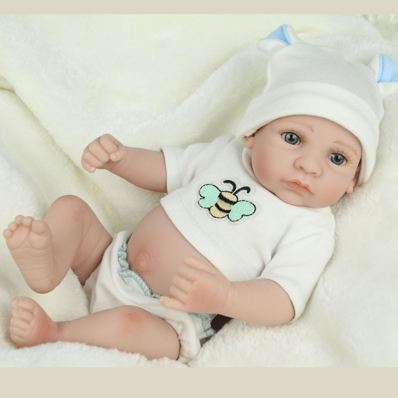 

Reborn Baby Dolls Lifelike Silicone Newborn Boys Real Looking Realistic Babies Dolls Bath Toys Kids Xmas Gift
