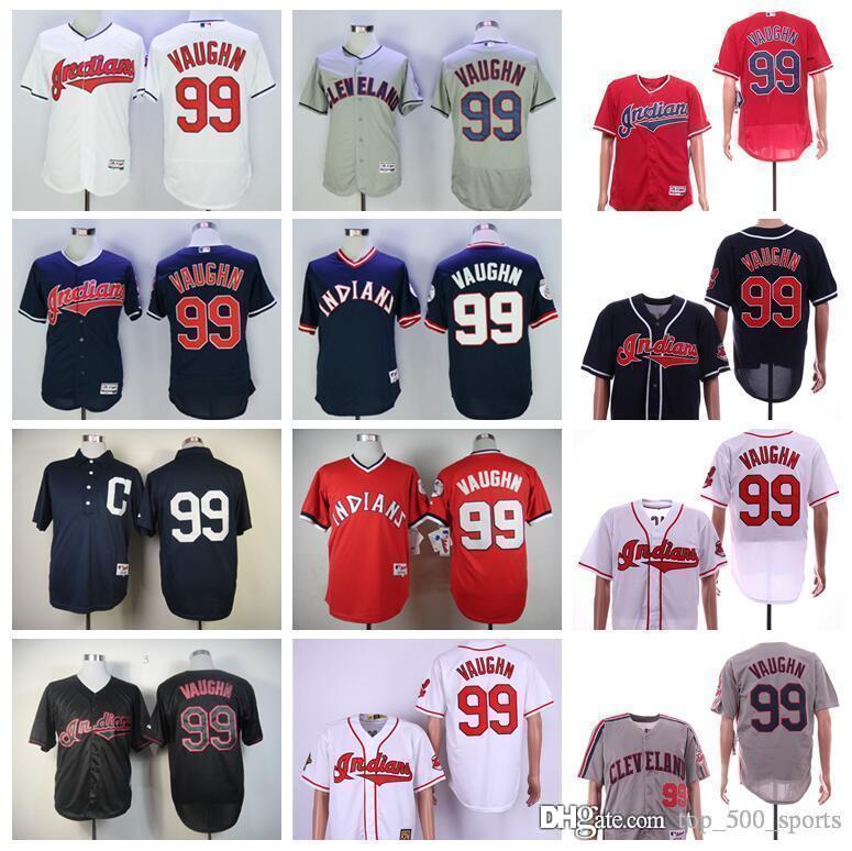

Vintage 1974 1976 Retire 99 Rick Vaughn Baseball Jersey Men Cool Base Pullover Flexbase Red Navy Blue White Grey Black Team Stitched Sale, Blue;black