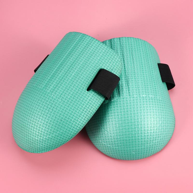 

1 Bag 2 Pair Ultra Light Adjustable Gardening Knee Pads Waterproof EVA Foam Knee Pads Garden Tool Kit (Random Color, Green