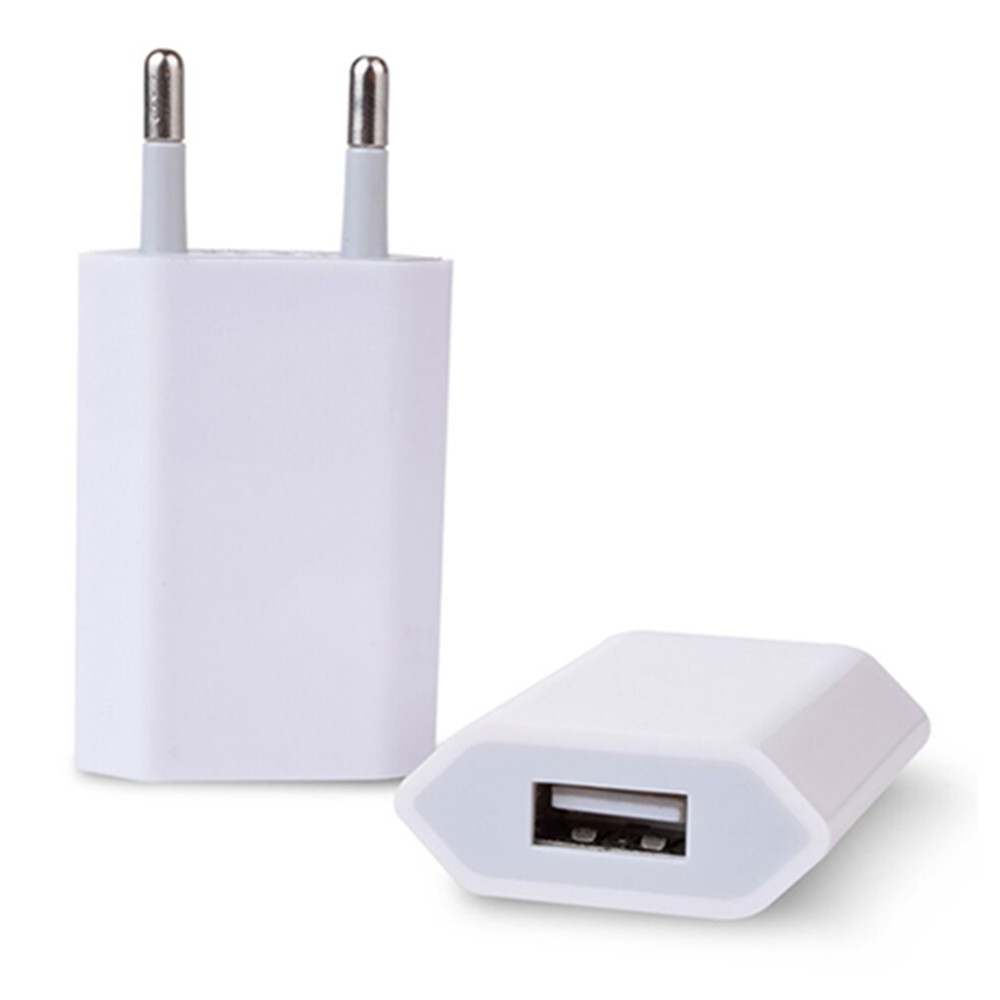 

Portable EU Plug Travel Power Adapter Wall Charger