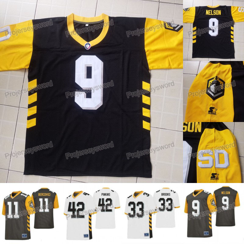 

San Diego Fleet 24 Kameron Kelly 11 Mike Bercovici 9 Philip Nelson 33 Ron Brooks 71 Damien Mama 32 Ja'Quan Gardne 89 Gavin Escobar Jerseys, White