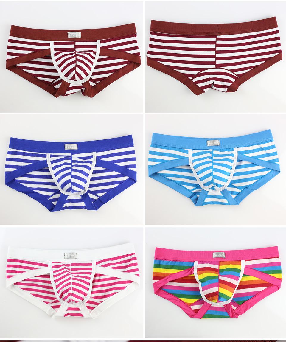 Wholesale Stylish And Cheap Material /Low Waist Sexy Men Underwear Briefs Gay Pouch Wonderjock