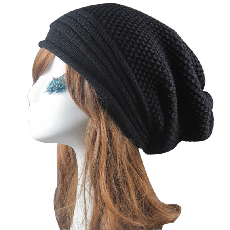 

Warm Unisex Women's Winter Hats Ladies Hats Beanies Warm Knitted Wool Cap Baggy Men's Casual Bonnet Gifts balaclava