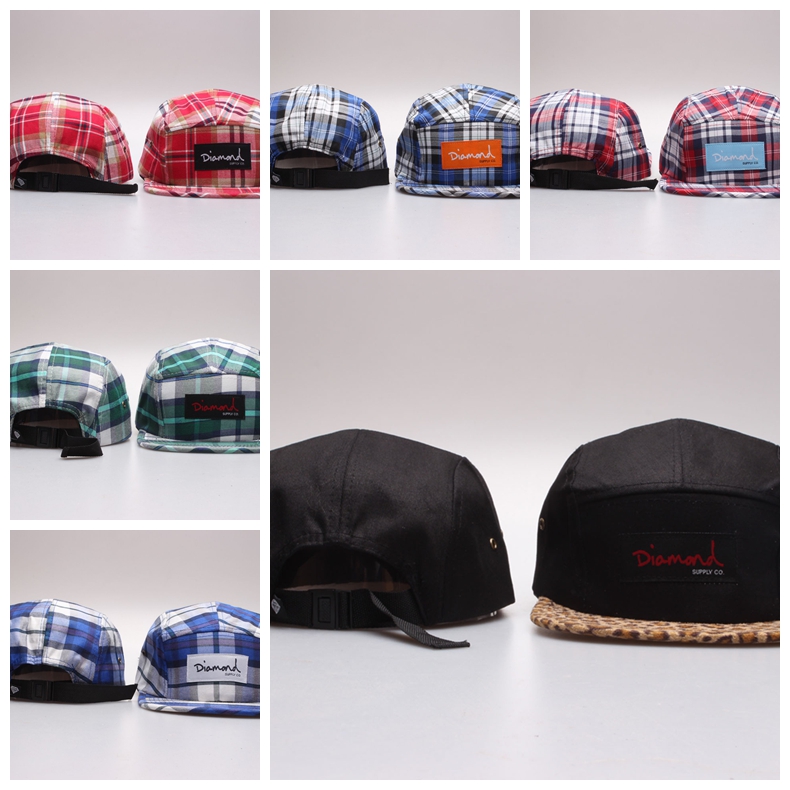

Diamonds Supply Co. 5 panel camo strapback snapback hats Men Women Gorras Planas Hip Hop 2019 Baseball Caps
