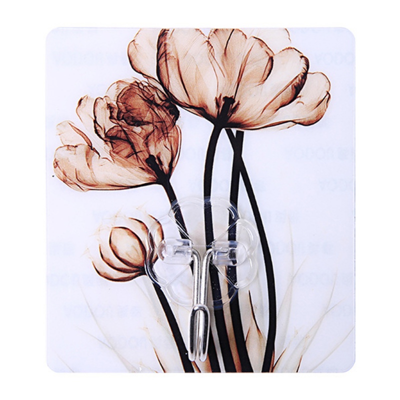 

2019 New Extraordinary Magic Transparent Strong Reusable Stickers Seamless Kitchen Door Hook Free Nail Hook hot