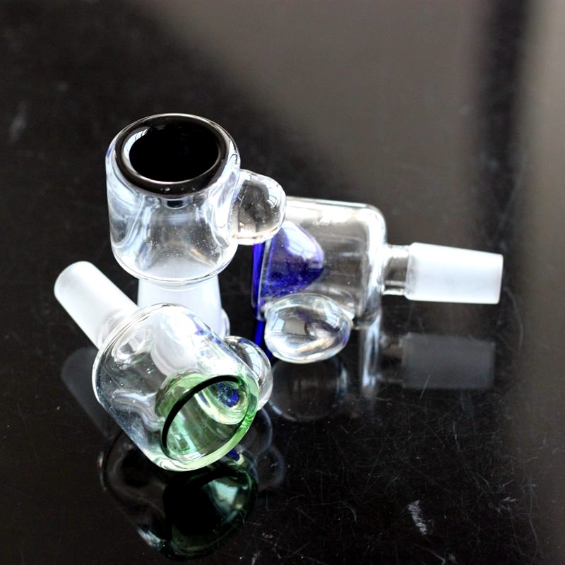 

5mm Thick Colorful Glass Bowl For Bong Smoking 14mm 18mm joint Clear Artificial blowing Bowls For oil rig bongs Glass water Pipe