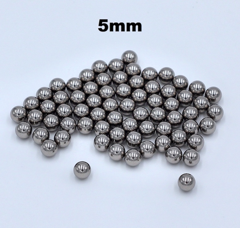 

5mm 316 Stainless Steel Ball For Bearings, Pumps and Valves, Aerosol and Sprayers, Used in Medical, Health and Beauty Aid