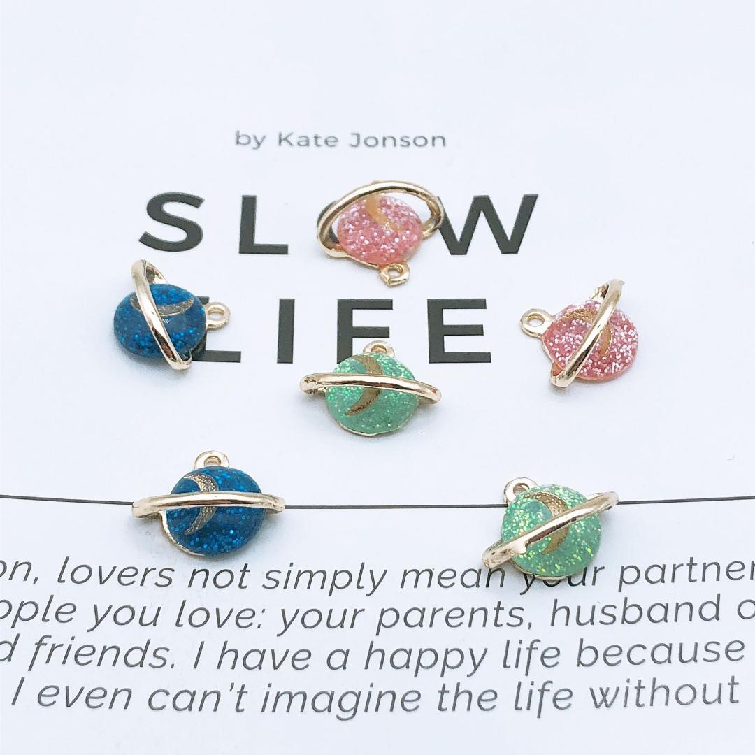 10 un Aleación Esmalte mixtas surtidas de accesorios de joyería encanto pendiente unicornio Star