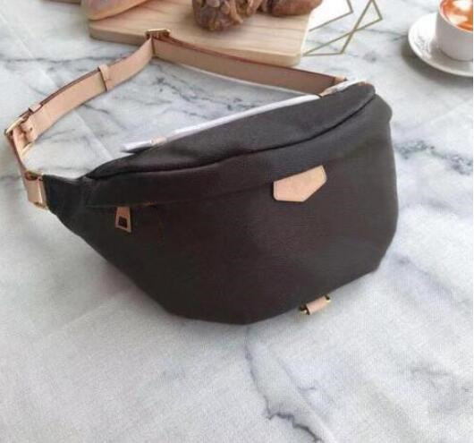 

waist bag shoulder crossbody bag purse belt bags chain shoulder cross body messenger bags pocket genuine leather bag #64, As the picture shows