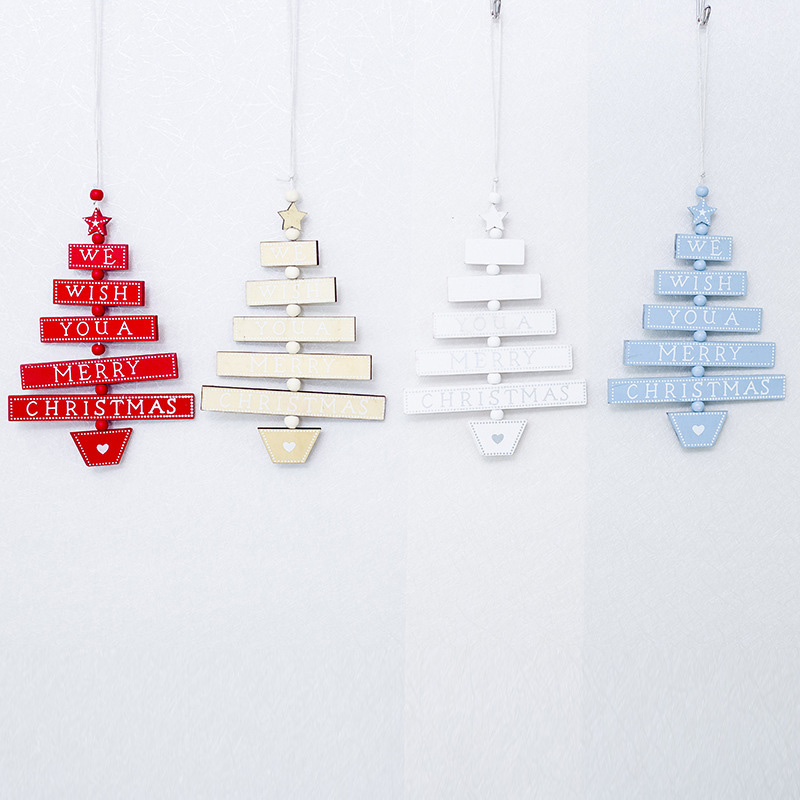 

Snowflake Star 27cm Creative Wooden Mini Christmas Tree Decoration for Home Ornaments Drops Desktop Decoration Merry Christmas