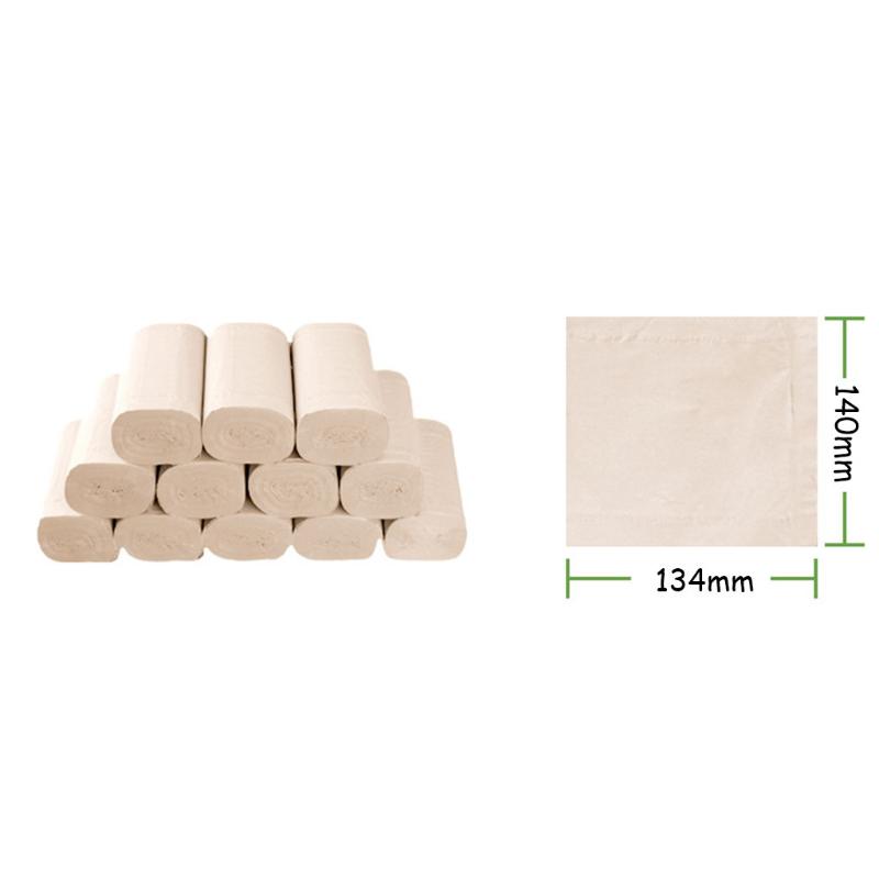 

14 Rolls Wc Toilet Paper Bulk Soft Strong Toilet Tissue Home Kitchen 4-ply For Daily Use Bath Tissue Papier Toaletowy