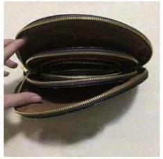 

4pcs/set Women cosmetic bags famous makeup bag designer travel pouch make up bag ladies cluch purses organizador toiletry bag 823, Brown flower