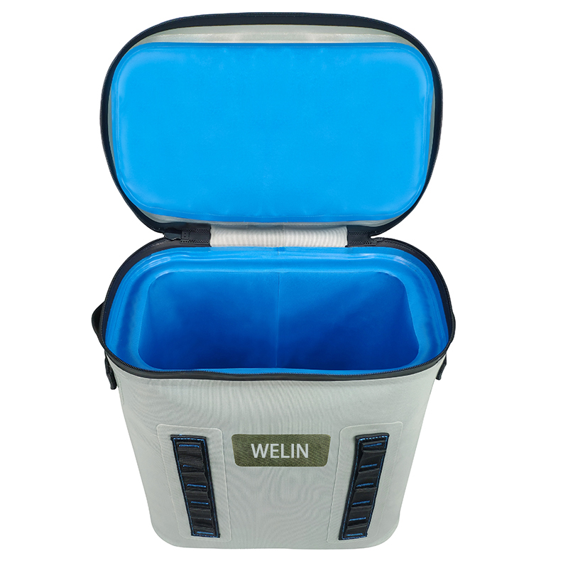 

factory provide waterproof design air tight backpack dry box high grade tpu NBR foam for outdoor sports customized logo available, Grey