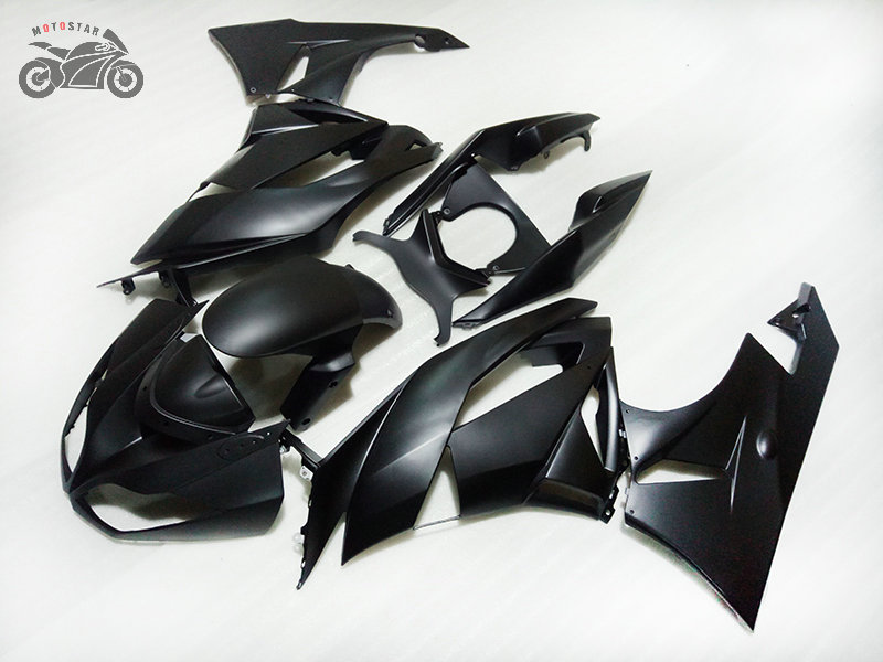 

ABS plastic fairings for KAWASAKI NINJA ZX-6R 2009 2010 2011 2012 matte black body fairing kits 2009-2012 ZX6R ZX 6R 636 ZX636, Same as the picture
