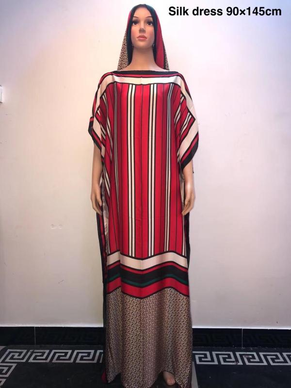 caftano seta elegante