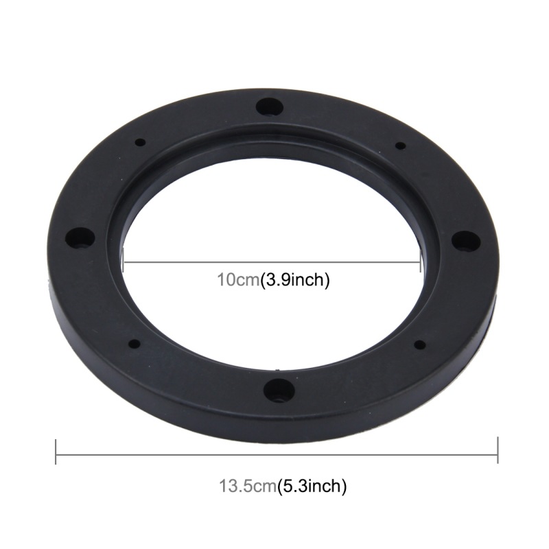 4inch Car ABS Stereo Speaker Mat Horn Cover Holder Mat Loudspeaker Base Protection Holder Pad-image-460715530