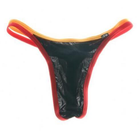 

Men's G-Strings wholesale fine TM new thongs popular sexy men's underwear gay style luxury high elastic 3pieces/lot, White