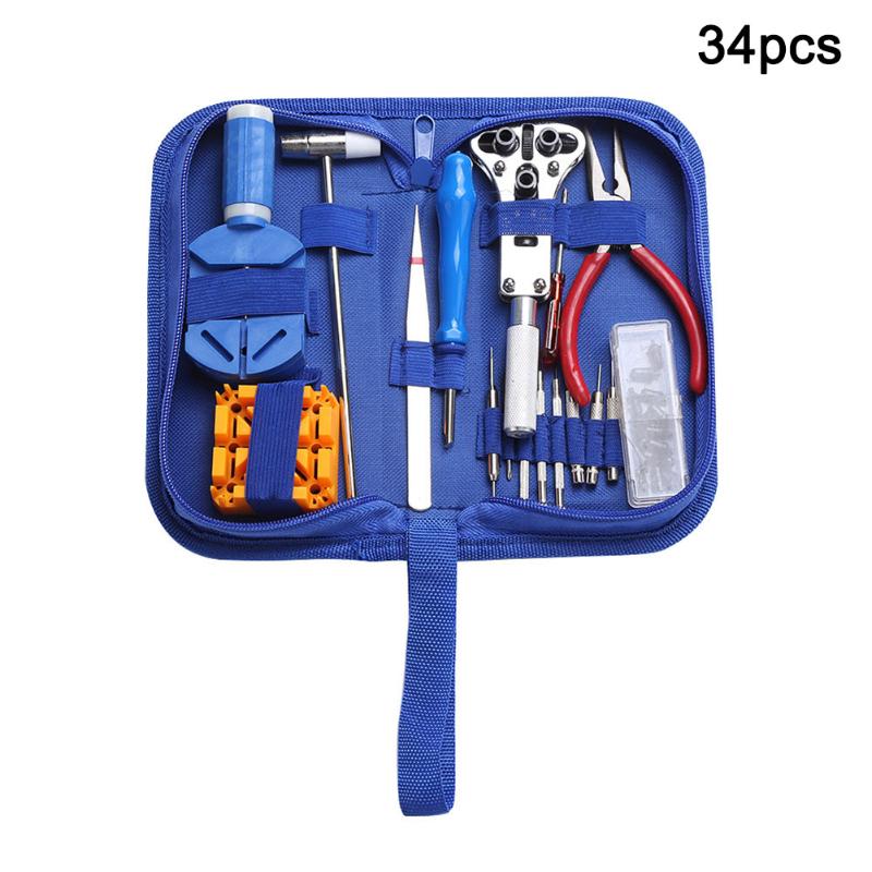 

New Professional Watch Repair Tools Set for Battery Change Case Opener Band Link Watch Repair Tools Set-30