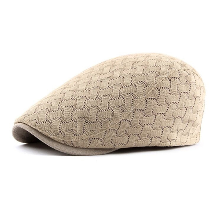 

CEQING037 Spring unisex women casual newboys hat New women breathable Berets cap cotton plaid Sun hat, 004