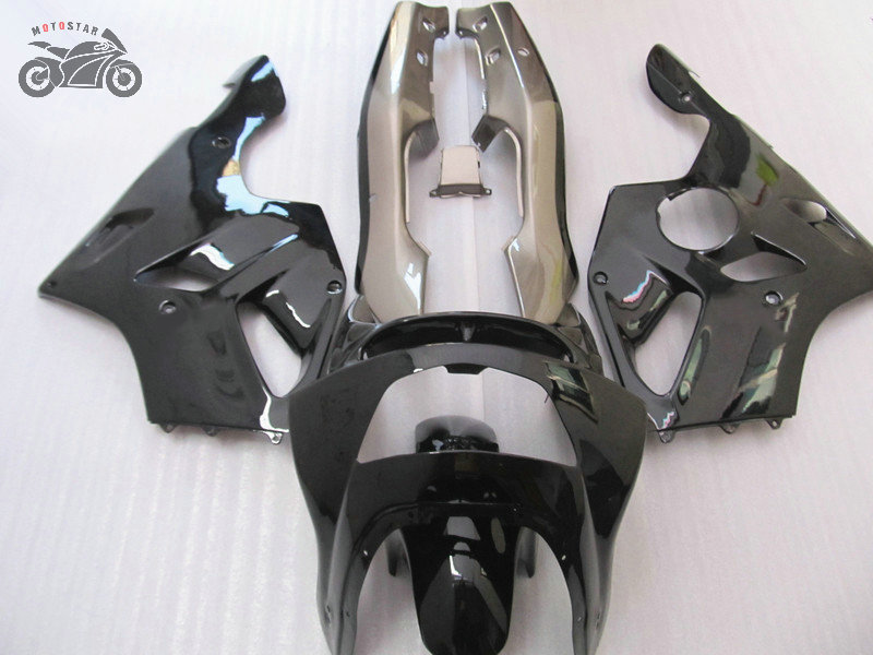 

Customize fairing set for Kawasaki Ninja ZX6R 1994 1995 1996 1997 ZX-6R ZX 6R 94 95 96 97 yellow black aftermarket fairings, Same as the picture