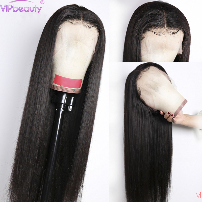 

HD Transparent Lace Wig 13x4 13x6 Lace Front Human Hair Wigs For Women Peruvian Remy Hair VIPbeauty 150% Straight Front Wig, 13x4 brown lace wig