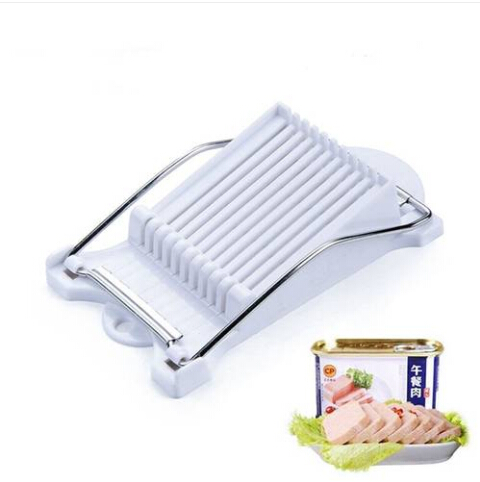 

hot sales Free shipping Wholesales !!! 2019 Meat Slicer Spam Cutter Slicer Stainless Steel Lunch Kitchen Tools
