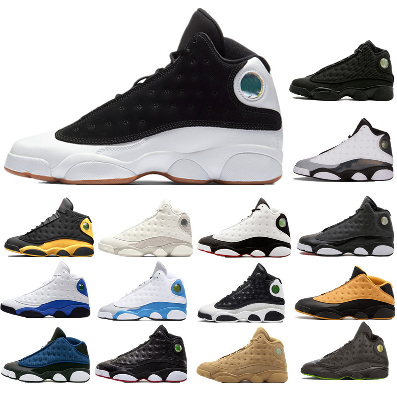 

Wheat 13 XIII 13s Basketball Shoes Navy Pure Money Playoffs Hyper Royal Italy Blue Low Chutney DMP Mens Authentic Sneakers