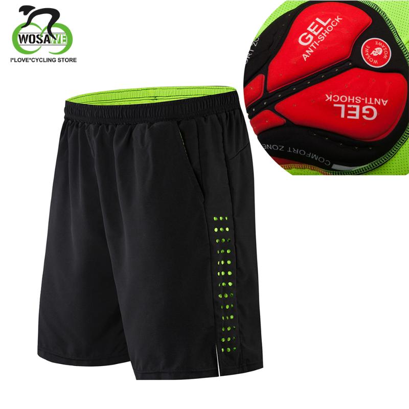 

Multifuntion Cycling Shorts Men Gel Padded MTB Shorts Breathable Bicycle Downhill Underwear Short Trousers Mountain Bike, Black