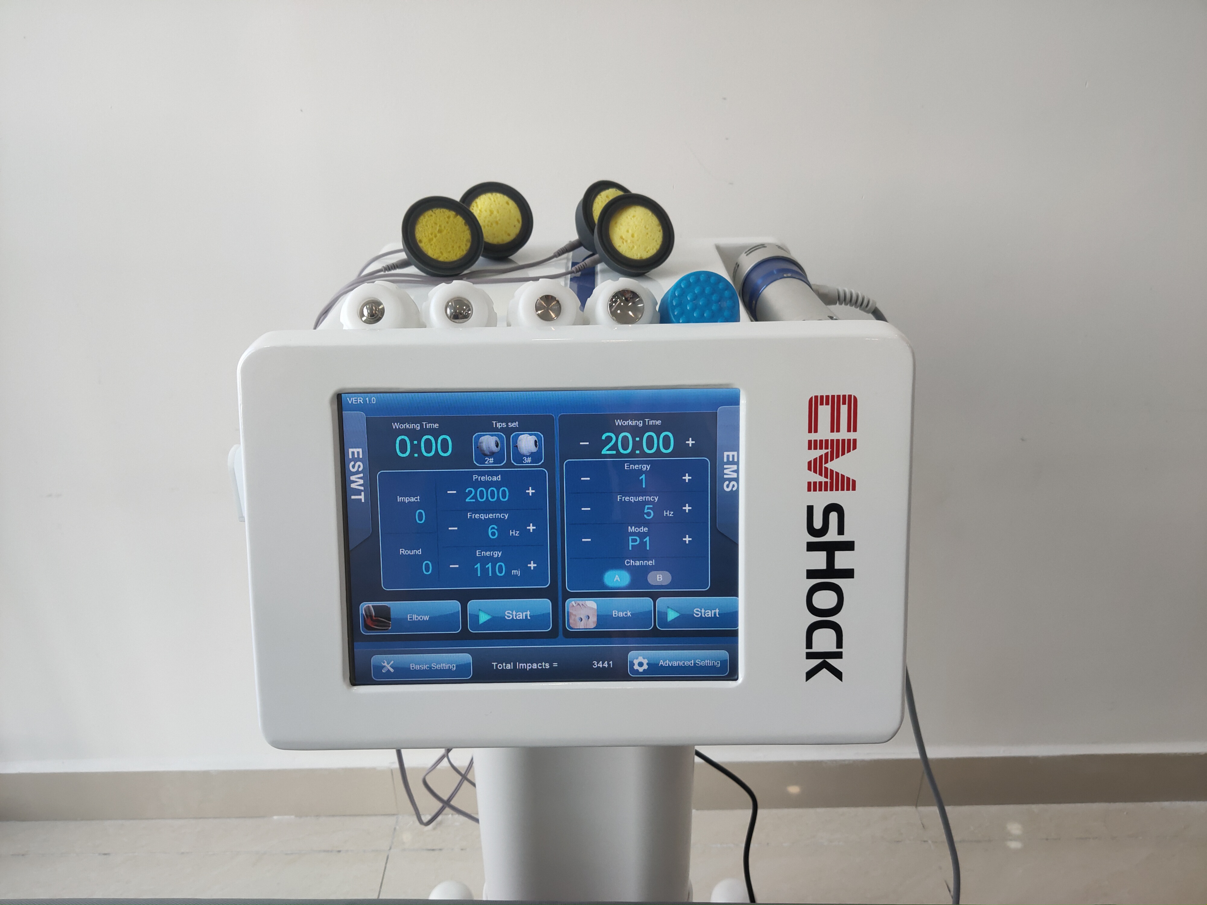 

EMS electric Muscle stimulation shock wave therapy machine for body pain relief/ED eswt shockwave therpy Equipment ED treatment