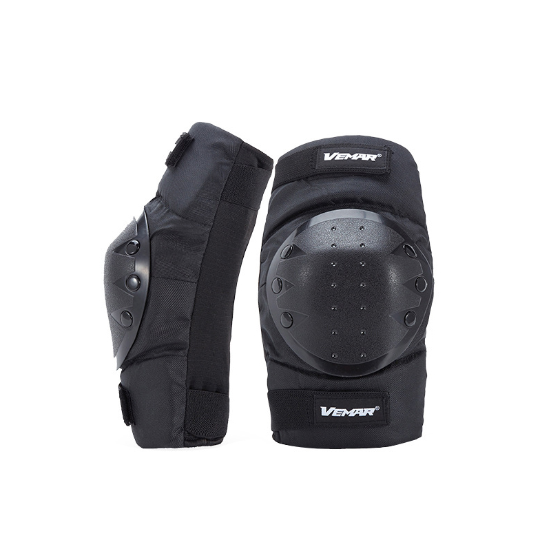 

1PC Elbow Knee Pads Bike Cycling Skiing Set MTB Downhill Tape Motorcycle Knee Protector 4/set gear, Xl