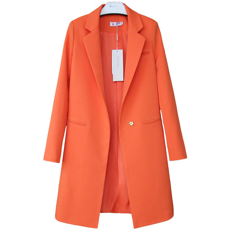 

New Spring Autumn Blazers Women Plus size Small suit Jacket Casual Tops Suits Womens Slim Wild Blazers Windbreaker coat, White