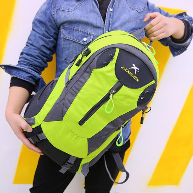 

Beautifully 40L Polyester Travel Backpack Travel Bag Sports Backpack Suitcase Outdoor Women Men Practical Accessories, Green