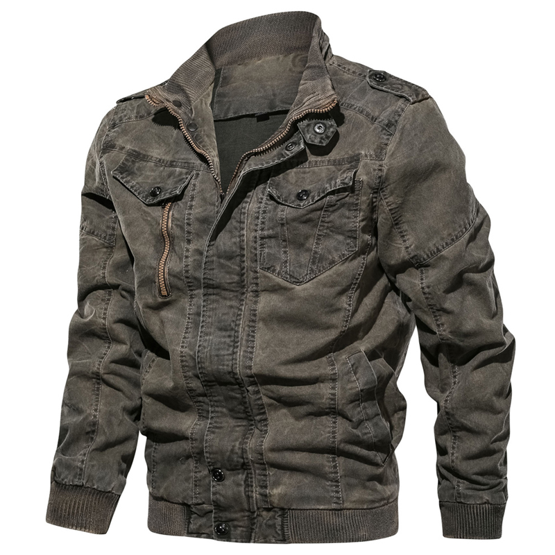 

Brand Jacket Men Outerwear & Coats Autumn Jacket Men Windbreaker Pure Cotton chaqueta hombre Big Size 5XL 6XL, Blue