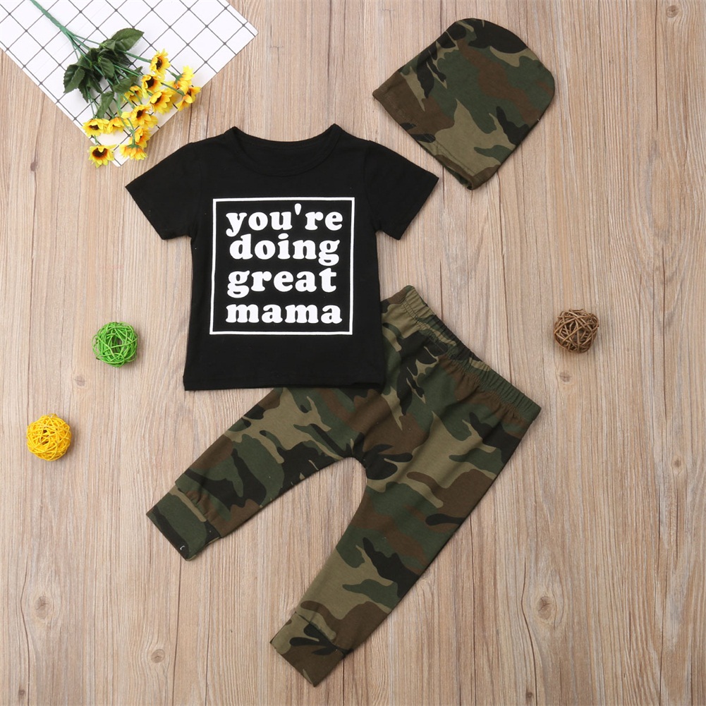 infant camouflage clothing