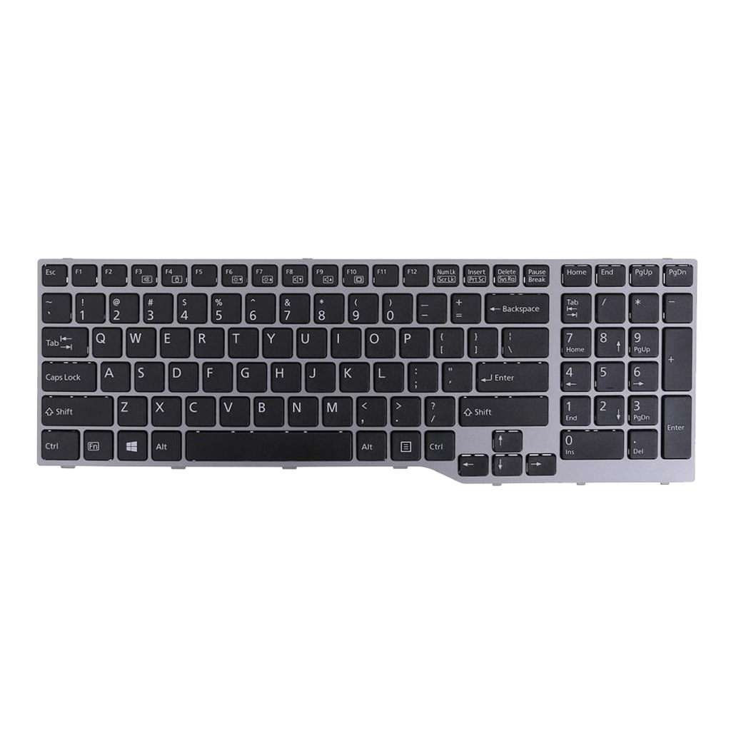 

New Premium US Laptop Replacement Keyboards For Fujitsu Lifebook E753 E754