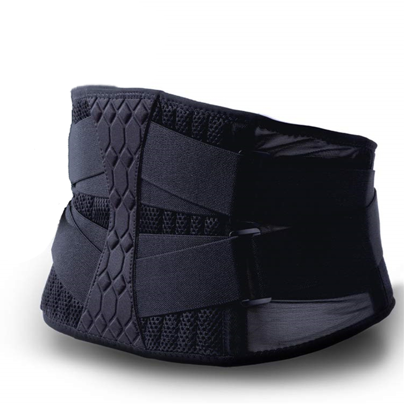 

Gym Fitness Belt Waist Brace Neoprene Double Pull Lumbar Support Bodybuilding Back Spinal Belt Waist Trainer Body Shaper 2 Style, Breathable style