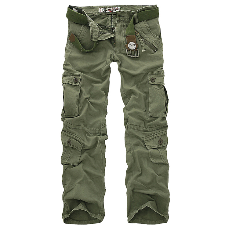 

Men Cargo Pants 2019 Autumn Hip Hot sale free shipping men cargo ousers military pants for man 7 colors pants leisure cot, Water camouflage