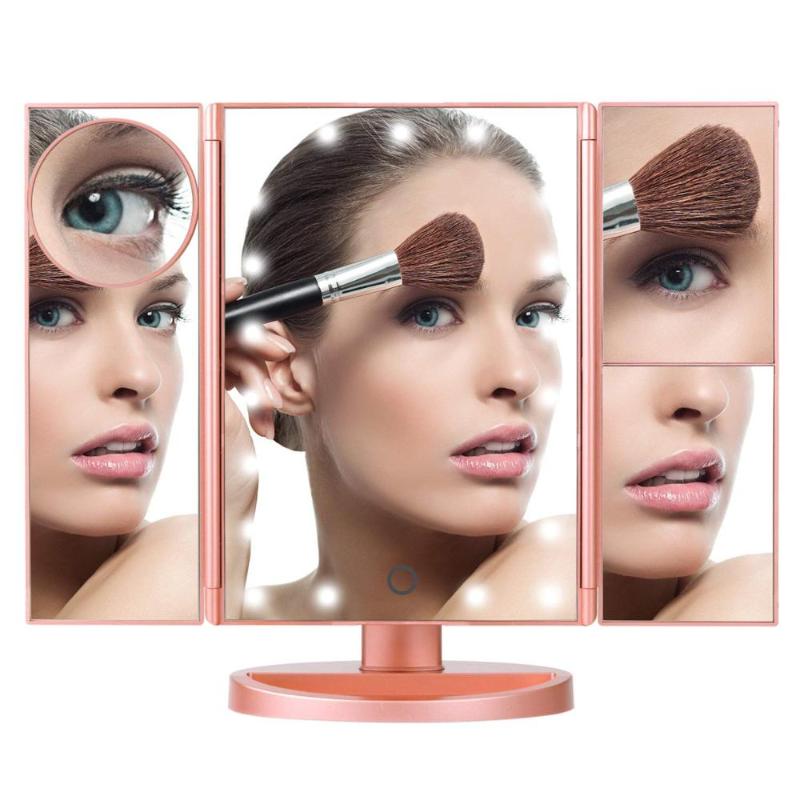 

MM01B Bathroom Make Up Hollywood 20X 30 X Magnifying Vanity Led Makeup Mirror With Light Bulb