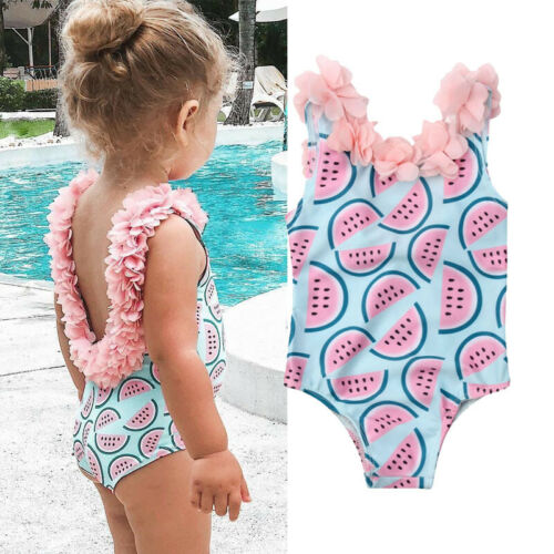 

Toddler Infant Baby Girls Watermelon Swimsuit Swimwear Bikinis Swimming Suit