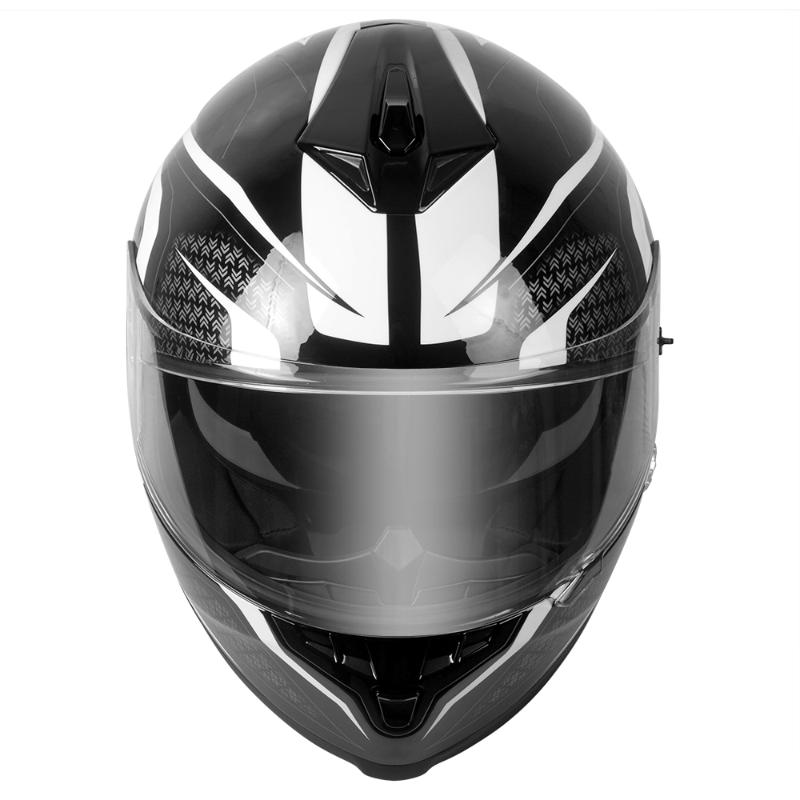 

Freedconn BM22 ECE Full Face Motorcycle Blutooth Helmet Wireless 1000M 6 Riders Group Intercom Helmet with FM Radio Support, Blue-black