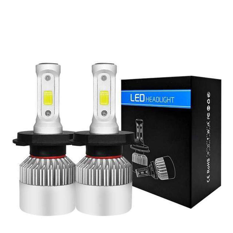

Elglux 2PCS 72W 8000LM 6500K H4 H1 H3 Turbo LED Car Headlight H7 H8 H9 H11 H27/880/881 9005 HB3 9006 HB4 9007 Led Fog Light Bulb