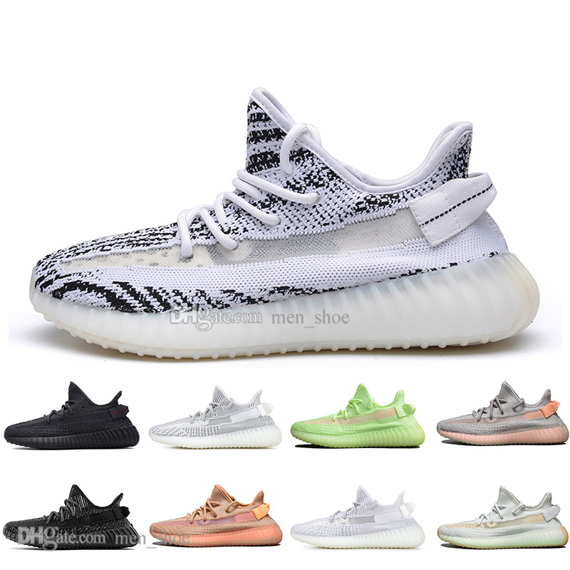 

With Box New Boys Kanye West Clay V2 Static Reflective GID Glow In The Dark Mens Running Shoes Hyperspace Women Men Sports Designer Sneakers, #14