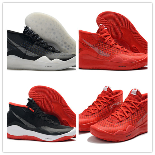 red and black kd shoes