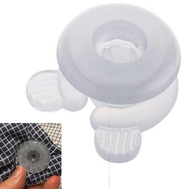 

Bed Duvet Quilt Cover Clips 4Pcs/ set Fasteners Bedroom Bedding Quilts Anti-slip Fixing Holder Gripper Plastic Adjustment Buckles YP406, White
