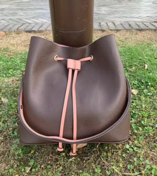 

New arived leather fashion famous neonoe shoulder bag Tote designer handbags presbyopic shopping bag purse luxury messenger bag Neonoe, Red